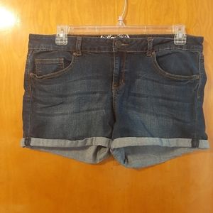 SO Midi Jean Shorts